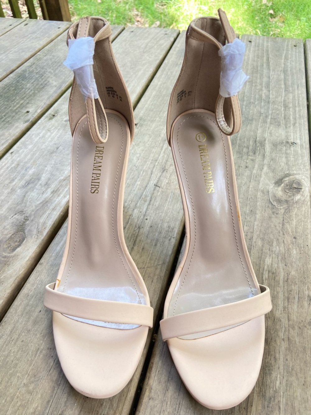 Dream Pairs Karrie High Stiletto Pump Heeled Sandals. Summer Date Night  New